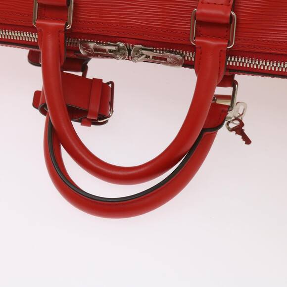 LOUIS VUITTON Epi Supreme Keepall Bandouliere 45 Bag Red M53419 - Picture 8 of 16